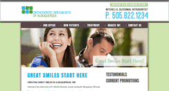 Desktop Screenshot of braceswithsilverman.com